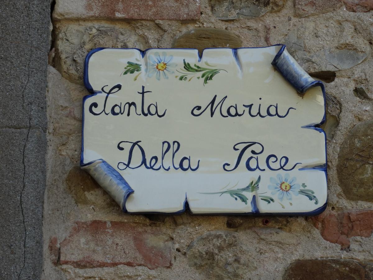 Santa Maria Della Pace Bed and Breakfast Montespertoli Exterior foto